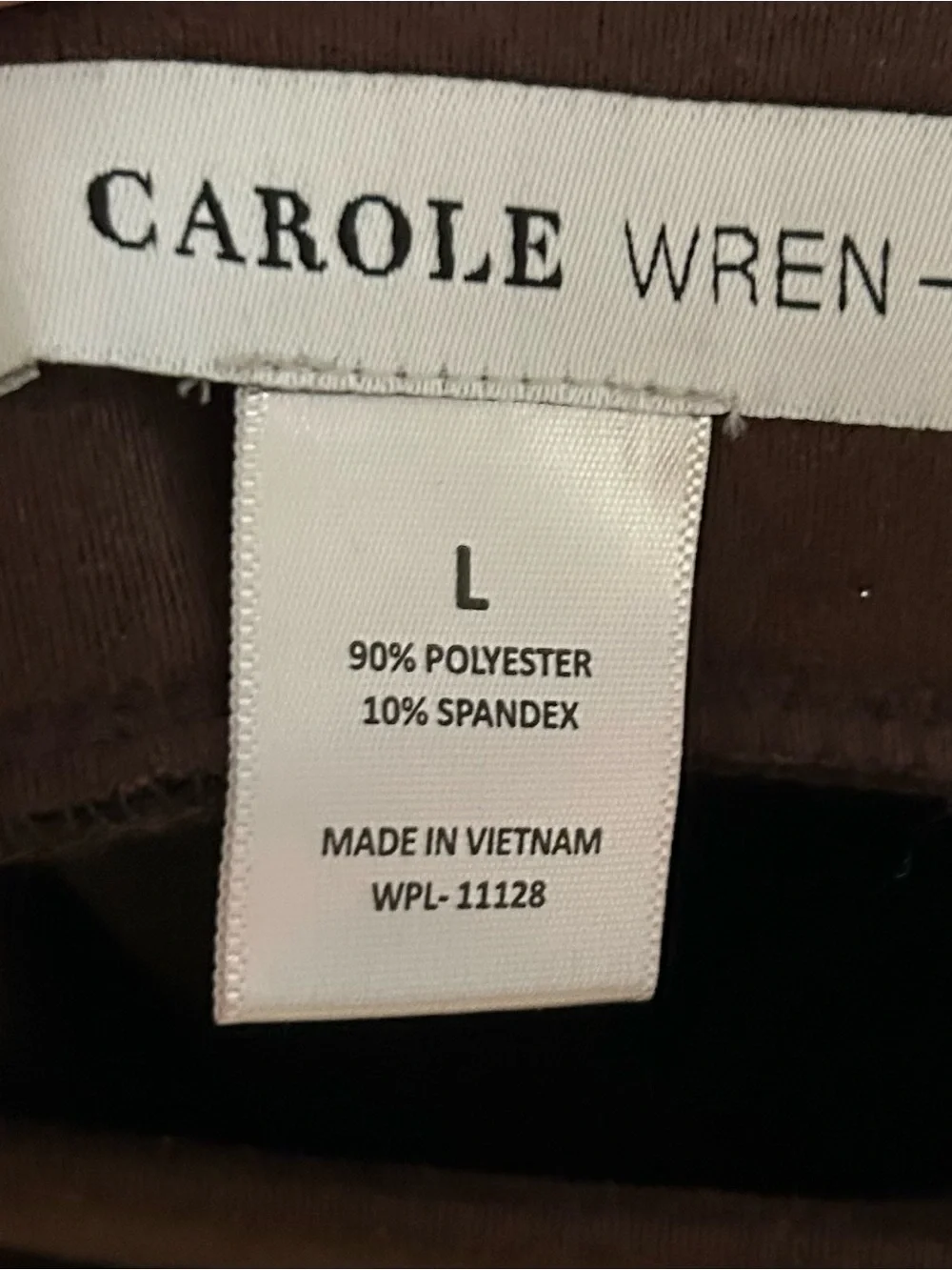 Women’s Dark Brown Faux Suede Skirt with Belt
